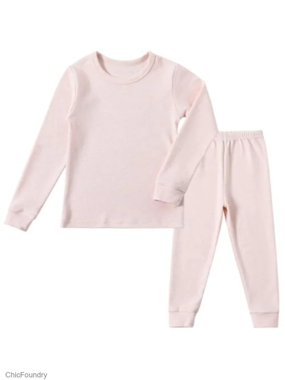 Kids Winter Thermal Underwear Long Johns Set Pajamas Base Layer Toddler Boys